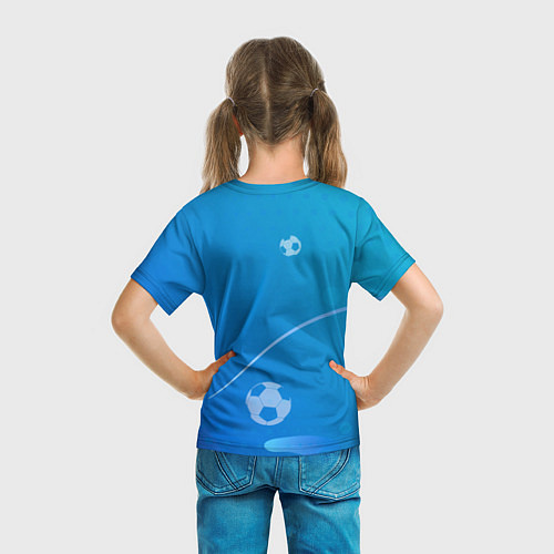 Детская футболка Psg абстракция спорт / 3D-принт – фото 6