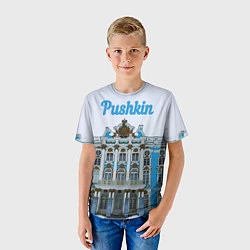 Футболка детская Город Пушкин : Екатерининский дворец, цвет: 3D-принт — фото 2