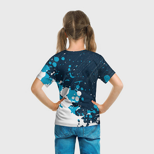 Детская футболка Bmw Краска / 3D-принт – фото 6