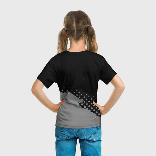 Детская футболка Фотограф - в красной рамке на темном / 3D-принт – фото 6