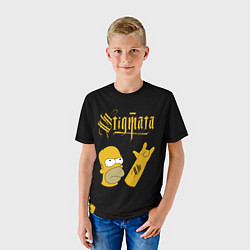 Футболка детская Stigmata Сипмсоны Гомер, цвет: 3D-принт — фото 2