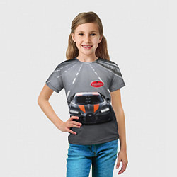 Футболка детская Bugatti - лучший среди равных, цвет: 3D-принт — фото 2