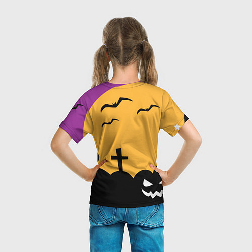 Детская футболка Приведение на хэллоуин / 3D-принт – фото 6