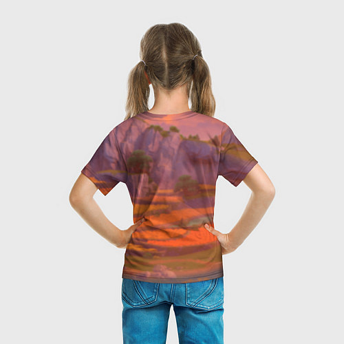 Детская футболка Сян Лин в примогеме / 3D-принт – фото 6