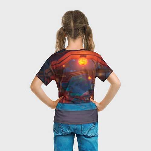 Детская футболка Юнь Цзинь в примогеме / 3D-принт – фото 6