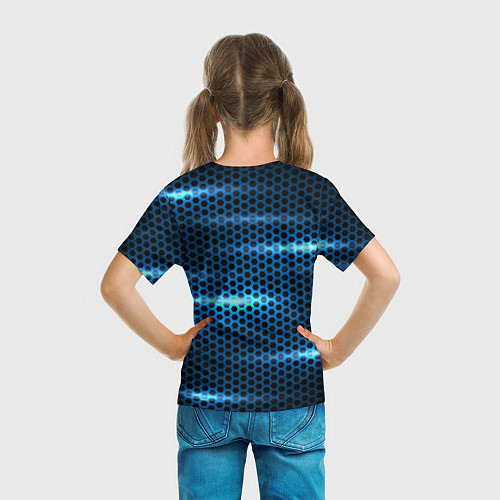 Детская футболка BMW texture / 3D-принт – фото 6