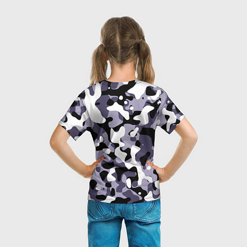 Детская футболка Камуфляж Common City / 3D-принт – фото 6