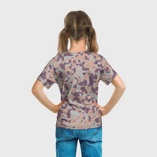 Детская футболка Камуфляж German / 3D-принт – фото 6
