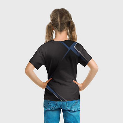 Детская футболка Джинн Гуннхильдр в ромбе / 3D-принт – фото 6