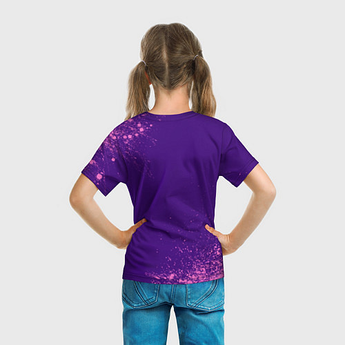 Детская футболка Галя единорог с сердечком / 3D-принт – фото 6