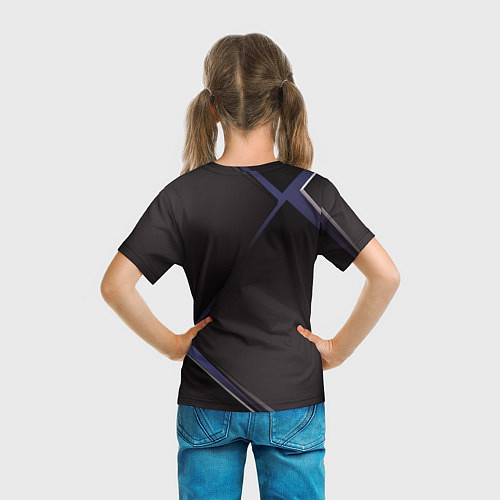 Детская футболка Кандакия в ромбе / 3D-принт – фото 6