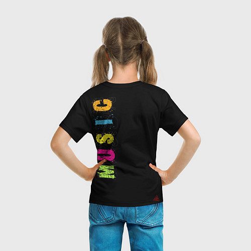 Детская футболка Music разноцветная музыка / 3D-принт – фото 6