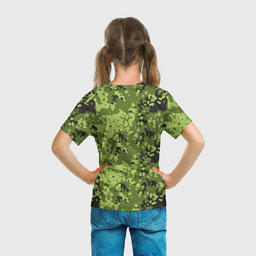 Детская футболка Камуфляж M-84 / 3D-принт – фото 6