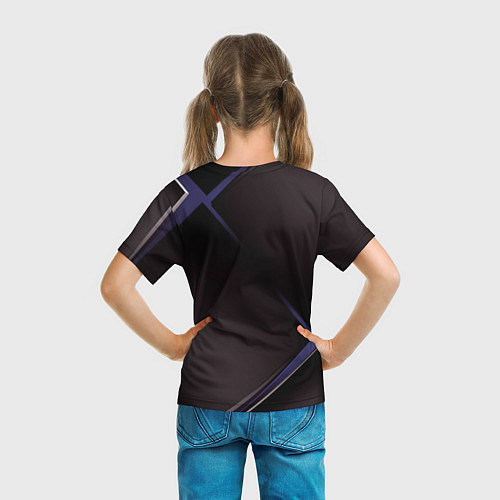 Детская футболка Сайно в ромбе / 3D-принт – фото 6