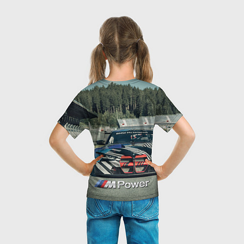 Детская футболка BMW M Power - Motorsport - Racing team / 3D-принт – фото 6
