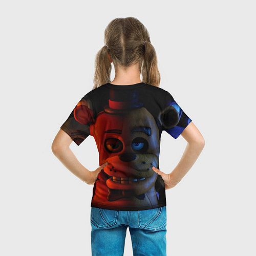 Детская футболка 5 ночей Фредди / 3D-принт – фото 6
