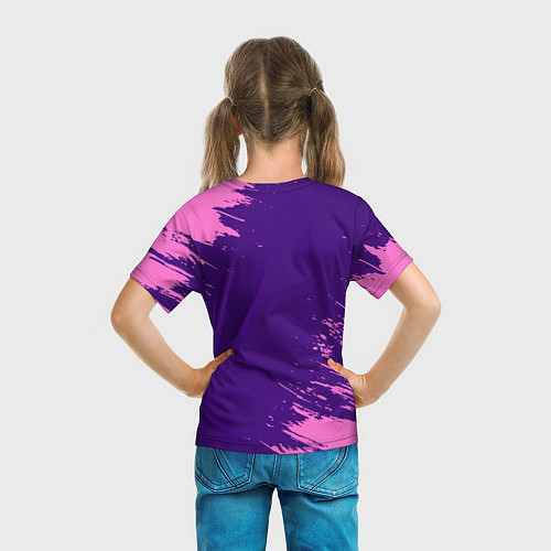 Детская футболка Марго единорог с сердечком / 3D-принт – фото 6