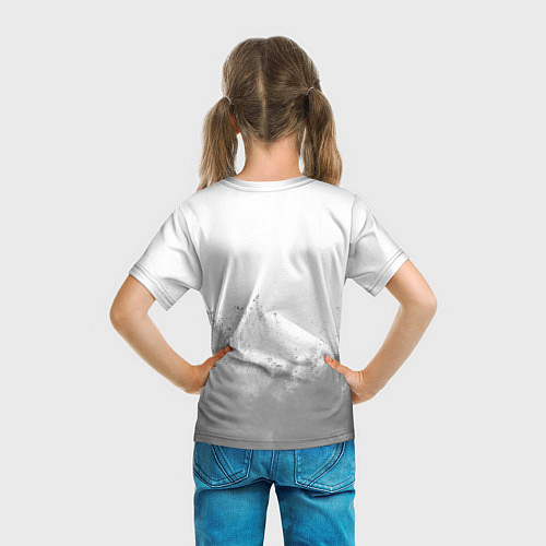 Детская футболка Владислав - в красной рамке на светлом / 3D-принт – фото 6