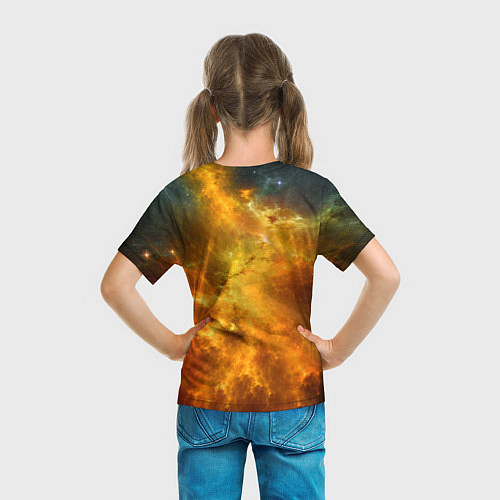 Детская футболка Hyunjin Stray Kids space / 3D-принт – фото 6