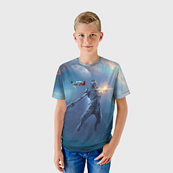 Футболка детская Mass Effect Andromeda - Character, цвет: 3D-принт — фото 2