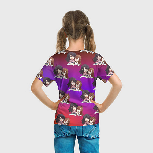 Детская футболка Комари и Хотару - Деревенская глубинка / 3D-принт – фото 6