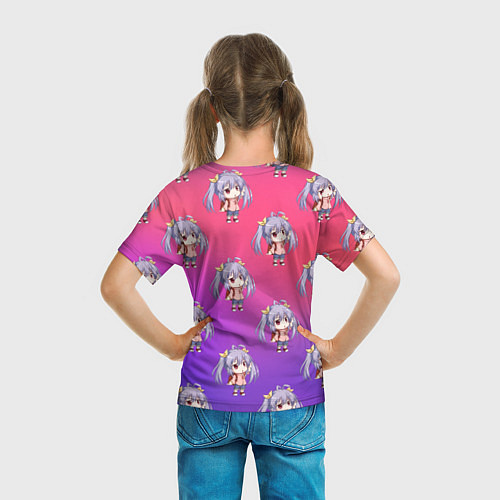 Детская футболка Узор с Рэнгэ - Деревенская глубинка / 3D-принт – фото 6