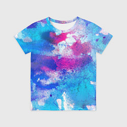 Футболка детская Радужная абстракция, цвет: 3D-принт