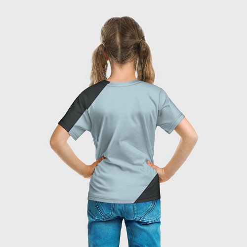 Детская футболка 2023 please be good / 3D-принт – фото 6