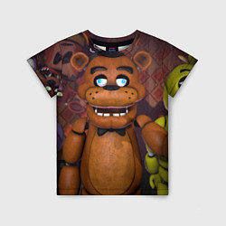 Футболка детская Five Nights аt Frеddys, цвет: 3D-принт