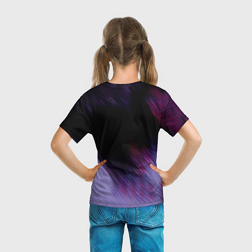 Детская футболка Three Days Grace lilac / 3D-принт – фото 6