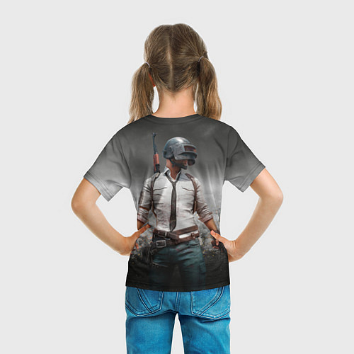 Детская футболка Plаyerunknowns battlegrоunds / 3D-принт – фото 6