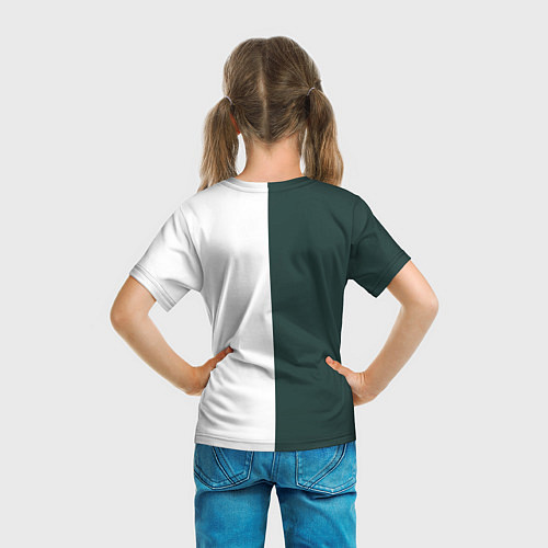Детская футболка Луна и Артемис инь-янь / 3D-принт – фото 6