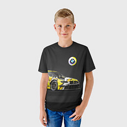 Футболка детская BMW Motorsport - Racing team, цвет: 3D-принт — фото 2