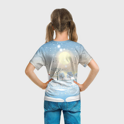 Детская футболка Счастья в новом 2023 году / 3D-принт – фото 6