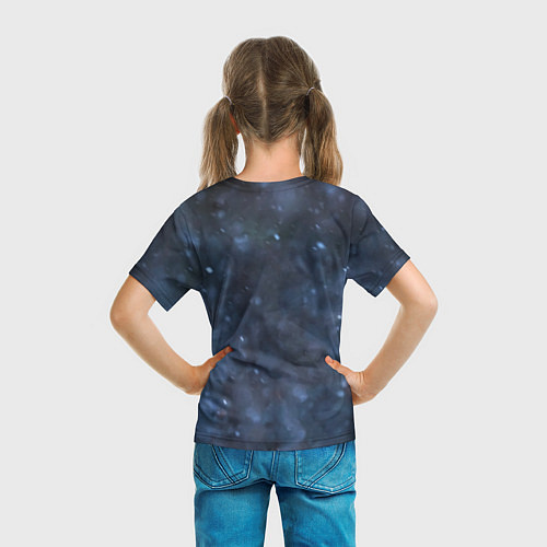 Детская футболка Лесной волк / 3D-принт – фото 6