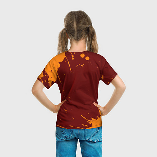 Детская футболка Ева осенняя лисичка / 3D-принт – фото 6