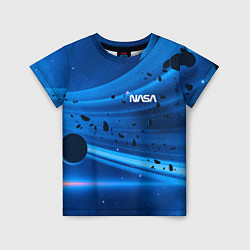 Футболка детская Космическое пространство - NASA - Planet, цвет: 3D-принт