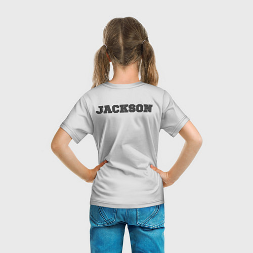 Детская футболка Майкл Джексон - рисунок / 3D-принт – фото 6