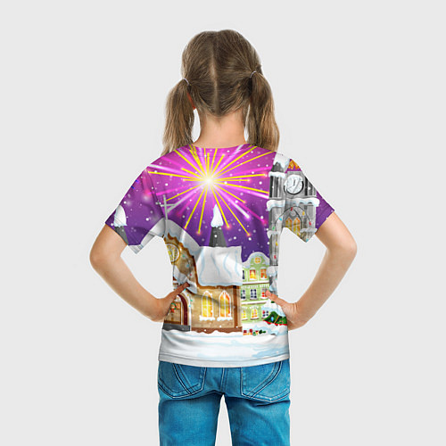 Детская футболка Зайка в подарочном мешке / 3D-принт – фото 6