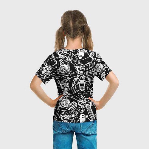 Детская футболка JDM Pattern / 3D-принт – фото 6