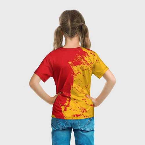 Детская футболка Сборная Испании / 3D-принт – фото 6