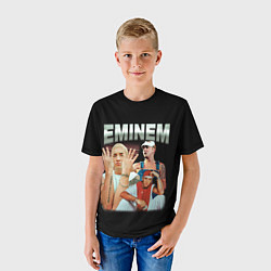Футболка детская Eminem Slim Shady, цвет: 3D-принт — фото 2