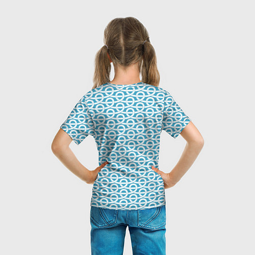 Детская футболка Узел верёвочный / 3D-принт – фото 6