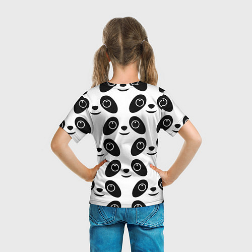 Детская футболка Panda bing dun dun / 3D-принт – фото 6
