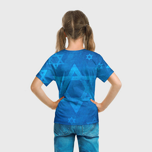 Детская футболка Звезды Давида / 3D-принт – фото 6
