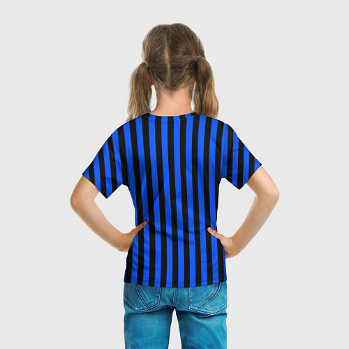 Детская футболка Ученик академии Невермор: униформа / 3D-принт – фото 6