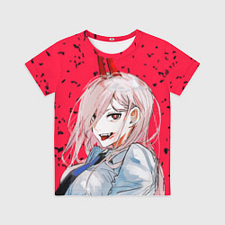 Футболка детская Пауэр из Бензопилы, цвет: 3D-принт