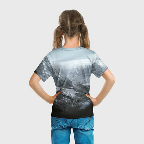 Детская футболка Природа Скайрима / 3D-принт – фото 6