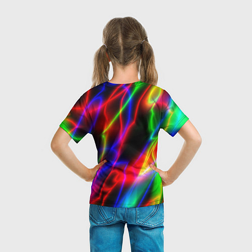 Детская футболка Цветной каламбур / 3D-принт – фото 6