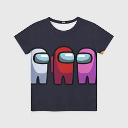 Футболка детская Красный среди предателей, цвет: 3D-принт